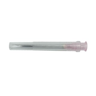 Agulha para Seringa | Rosa 1,25mm x 38mm com Ponta Fina | Recarga de Cartuchos e Bulk Ink na Sulink