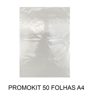 Papel Transfer para Tecidos de Algodão Claro A4 (210x297mm) - Kit com 50 Folhas na Sulink