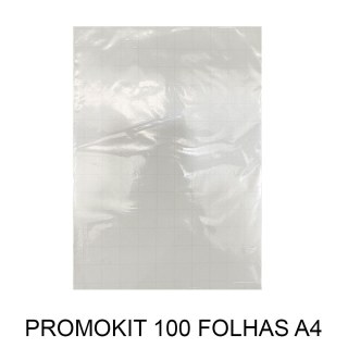 Papel Transfer para Tecidos de Algodão Claro A4 (210x297mm) - Kit com 100 Folhas na Sulink