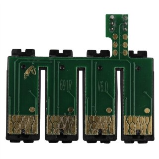 Placa Reset Chip Full para Bulk Ink Epson 6 Cores | Modelo: 851NR Botão Reset na Sulink