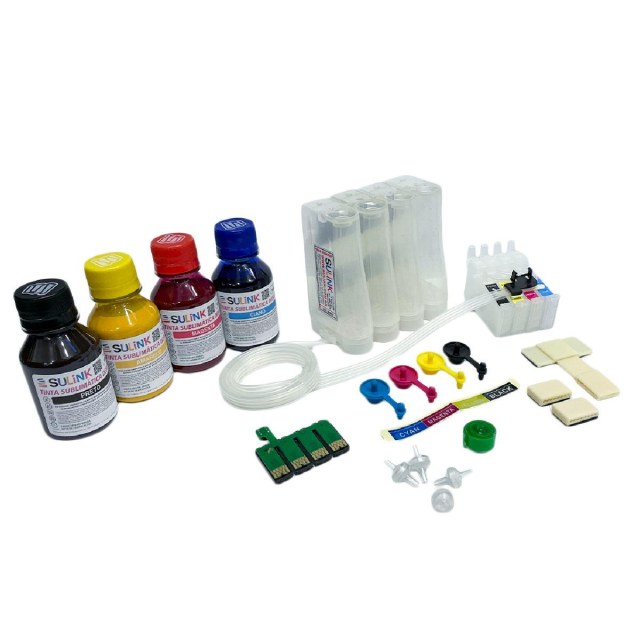 Bulk Ink para Epson EPSON NX100 | NX200 | NX300 | NX400 - Com Tinta Sublimática na Sulink
