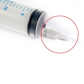 Bico Conector para Encaixar na Seringa para Pressurizar Cartuchos Originais, Recarregáveis e Bulk Ink | Unidade na Sulink
