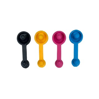 Tampões para o Reservatório Bulk Ink | Modelo 1 | Kit 4 Cores (Preto, Amarelo, Magenta, Ciano) na Sulink