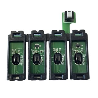 Placa Reset Chip Full para Bulk Ink Epson 4 Cores | Modelo: 1261R Botão Reset na Sulink