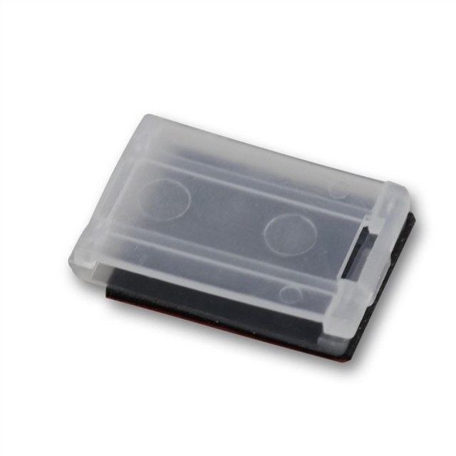 Presilha para Mangueira de Bulk Ink | Modelo: Retangular Transparente