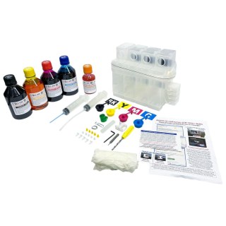 Bulk Ink para HP PRO 7610 e 7612 (A3) para Instalação (Sem Cartucho - Utilizar Original HP) | Com Tinta Corante na Sulink