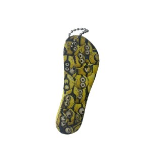Chaveiro de Borracha com Tecido para Sublimação - Modelo: CHINELO na Sulink