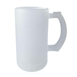 Canecão Caneca de Chopp de Vidro Jateado 475ml para Sublimação | Fosco Externo na Sulink