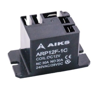 Relé AIKS RODOFO ARP12F-1C RRP12-C | NC/NO 30A | 240VAC/28VDC | Modelo: 12V na Sulink