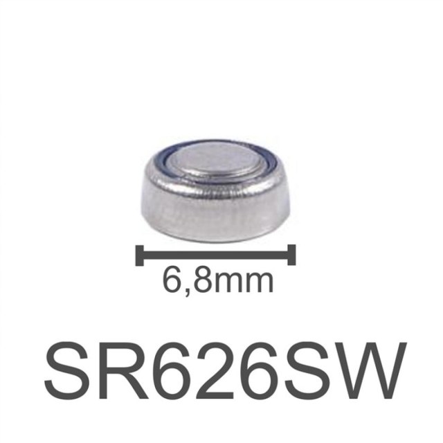 Bateria Alkaline SODA 1.55V - SR626SW na Sulink