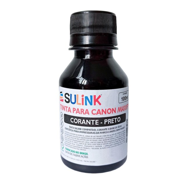 Tinta Sulink para Canon Maxify Corante | 100ml na Sulink
