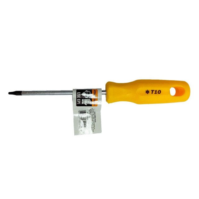 Chave Torx T10 Comum | Modelo: Reta com Cabo 19cm e Ponta Magnetizada na Sulink