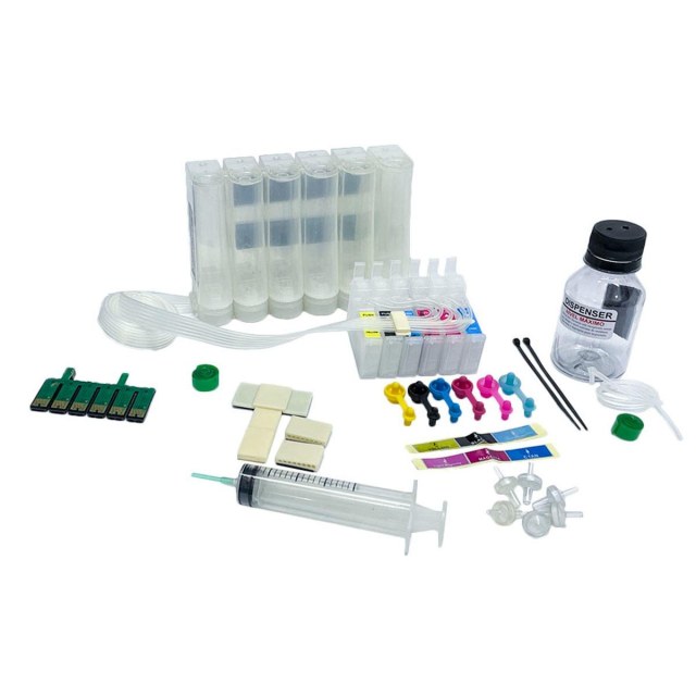 Kit Bulk Ink para Epson R270 l R290 l RX590 l RX610 - Vazio