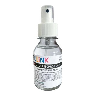 Álcool Isopropílico - 100ml com Spray - Ideal para Limpeza de Placas e Produtos Eletrônicos na Sulink