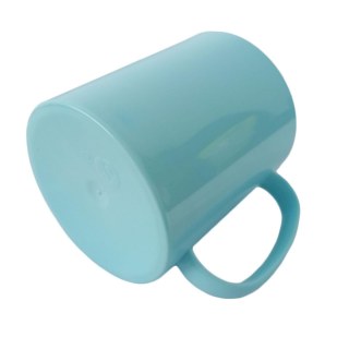 Caneca de Plástico Polímero 360ml Colorida para Sublimação (ADP) | Azul Turquesa na Sulink