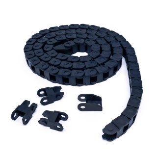 Esteira Porta Cabos 10x10mm com 2 Ponteiras | 1 Metro na Sulink