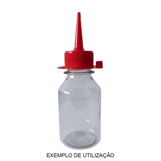 Bico Aplicador para Frascos Pet Boca 28mm - Vermelho (Magenta) | Unidade na Sulink