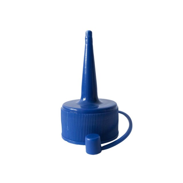 Bico Aplicador para Frascos Pet Boca 28mm - Azul (Ciano) | Unidade na Sulink