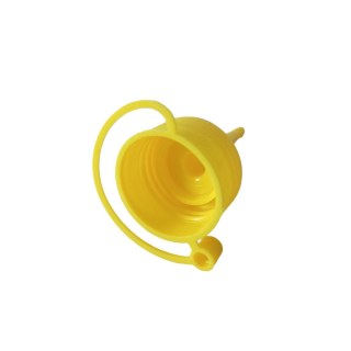 Bico Aplicador para Frascos Pet Boca 28mm - Amarelo | Unidade na Sulink