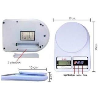 BALANÇA DIGITAL DE PRECISÃO IDEAL PARA COZINHA (MEDIÇÃO DE 1G) - ATÉ 10KG na Sulink