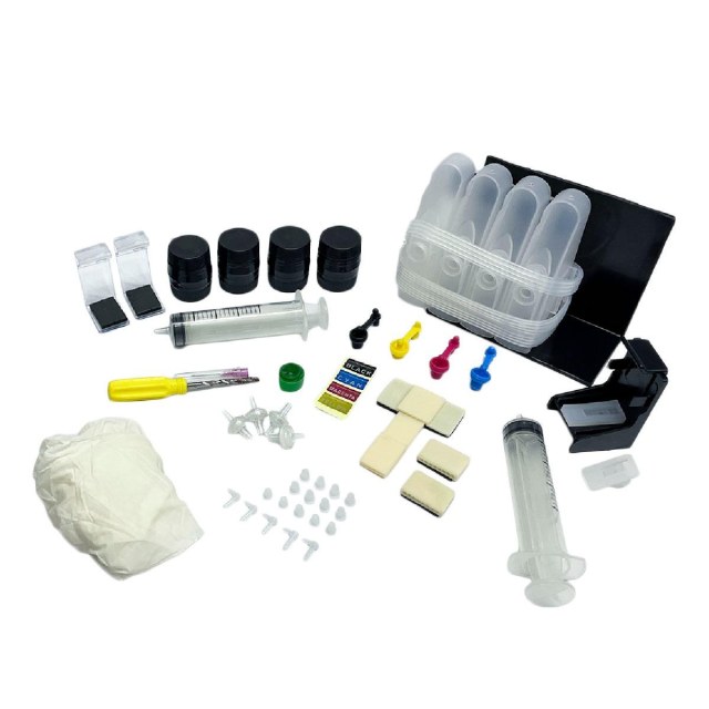 Bulk Ink para HP de 2 Cartuchos (Sem Cartucho - Utilizar Original HP) - Sem Tinta (Vazio)