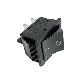 Chave Liga/Desliga 4 Pólos Gangorra | 16A-250V / 20A-125V (Preta) na Sulink