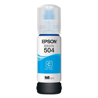 Kit Refil de Tinta Original Epson 4 Cores (504) para Epson L4150, L4160, L6161, L6171, L6191 e Similares na Sulink