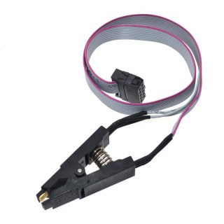 Pinça Clip para Gravador de Eeprom SOIC8 SOP8 + 2 Adaptadores na Sulink