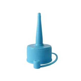 Bico Aplicador para Frascos Pet Boca 28mm - Azul BB (Ciano Light) | Unidade na Sulink