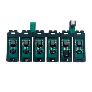 Placa Reset Chip Full para Bulk Ink Epson 6 Cores | Modelo: ICBK50R Botão Reset na Sulink