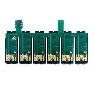 Placa Reset Chip Full para Bulk Ink Epson 6 Cores | Modelo: ICBK50R Botão Reset na Sulink