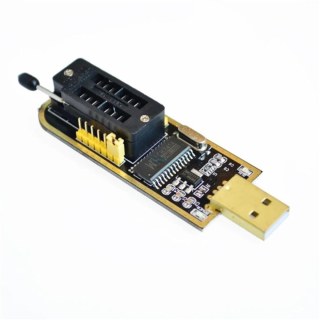Gravador de Eeprom CH341A Flash Spi Bios + Pinça Clip SOIC8 SOP8 na Sulink
