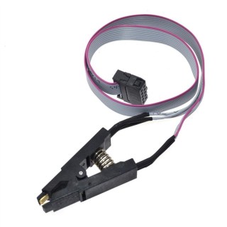 Gravador de Eeprom CH341A Flash Spi Bios + Pinça Clip SOIC8 SOP8 na Sulink