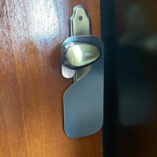 Aviso de Porta para Sublimação - Prateado | Tamanho: 8x19cm na Sulink