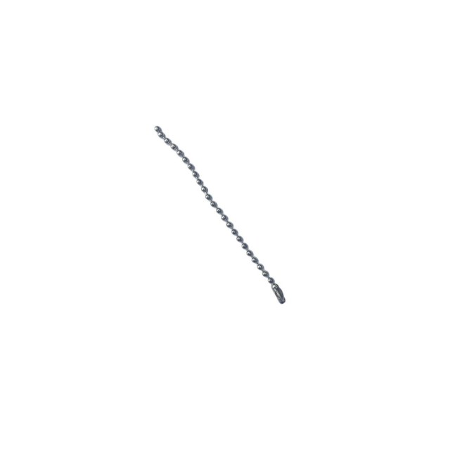 Corrente Bolinha Ferro Niquel 2,5mm X 8cm com Fecho | Unidade
