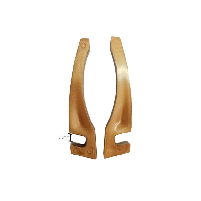 Suporte de Plástico para Azulejo 5,5mm | Dourado