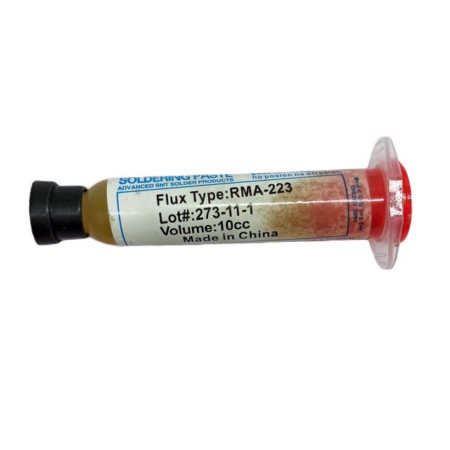 Fluxo de Solda Tipo RMA-223 - 10ml na Sulink