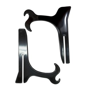 Suporte de Plástico para Azulejos e Pratos - Preto na Sulink