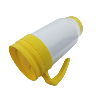 Caneca Térmica 450ml de Polímero Branco para Sublimação (SFCT) | Tampa/Alça/Base: Amarela na Sulink