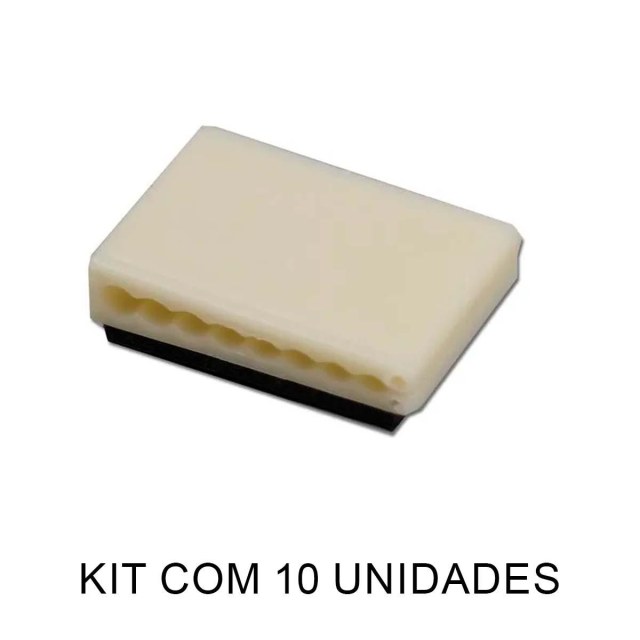 Presilha para Mangueira de Bulk Ink - Modelo: Retangular Normal (Padrão) - 10 Unidades