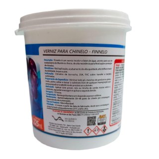 Finnelo Verniz para Chinelo Luminous Prata - 225ml na Sulink