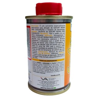 Diluente Sub-Art 150ml para Utilizar com Resina para Sublimação na Sulink