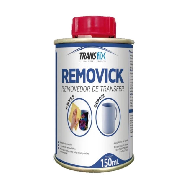 Removick Transfer Laser 150ml - Removedor de Transfer Laser na Sulink