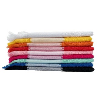 Toalha Social com Franja 23x35cm com Tarja para Sublimação na Sulink