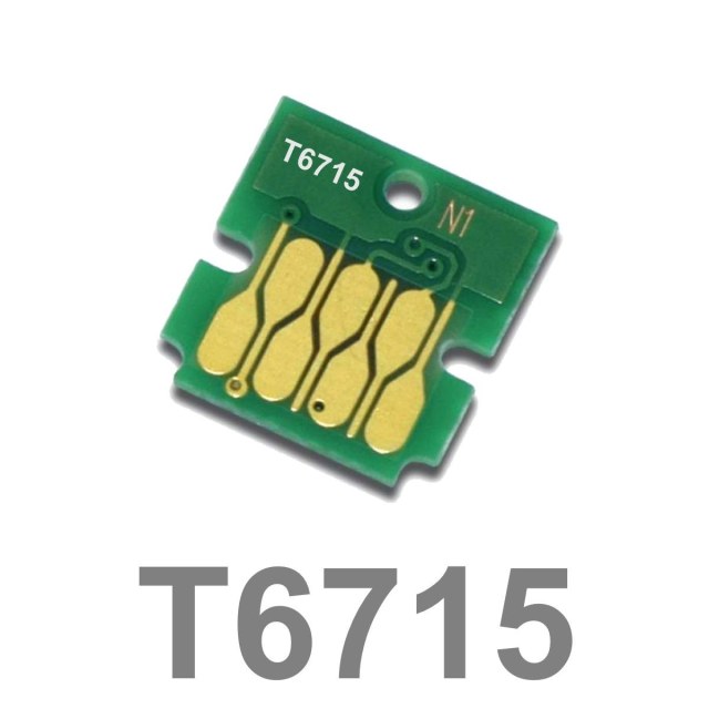 Chip Compatível para Caixa de Manutenção Epson T6715