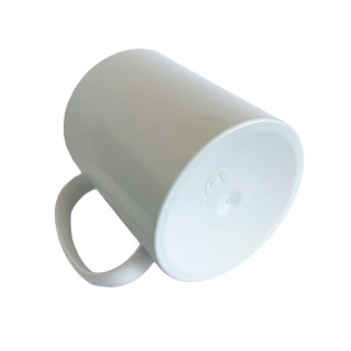 Caneca de Plástico 380ml para Transfer Laser | Branca Unidade na Sulink