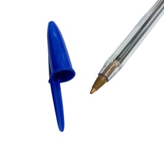 Caneta Bic Cristal Azul Ponta Média na Sulink