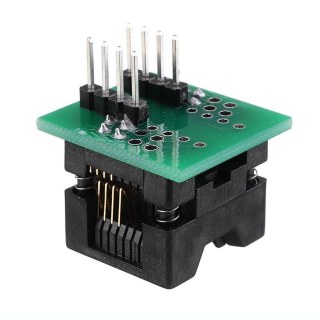 Adaptador Soquete Módulo 200-209MIL SOP8 SOIC8 DIP8 Socket para Gravador de Eeprom na Sulink