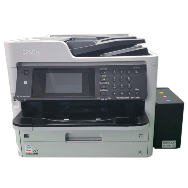 Impressora Multifuncional Epson WorkForce Pro WF-C5710 (A4) com Bulk Ink Instalado | Tinta Sulink Corante Precision na Sulink