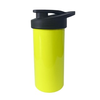 Squeeze de Plástico Polímero 500ml Colorido para Sublimação | Amarelo Neon na Sulink